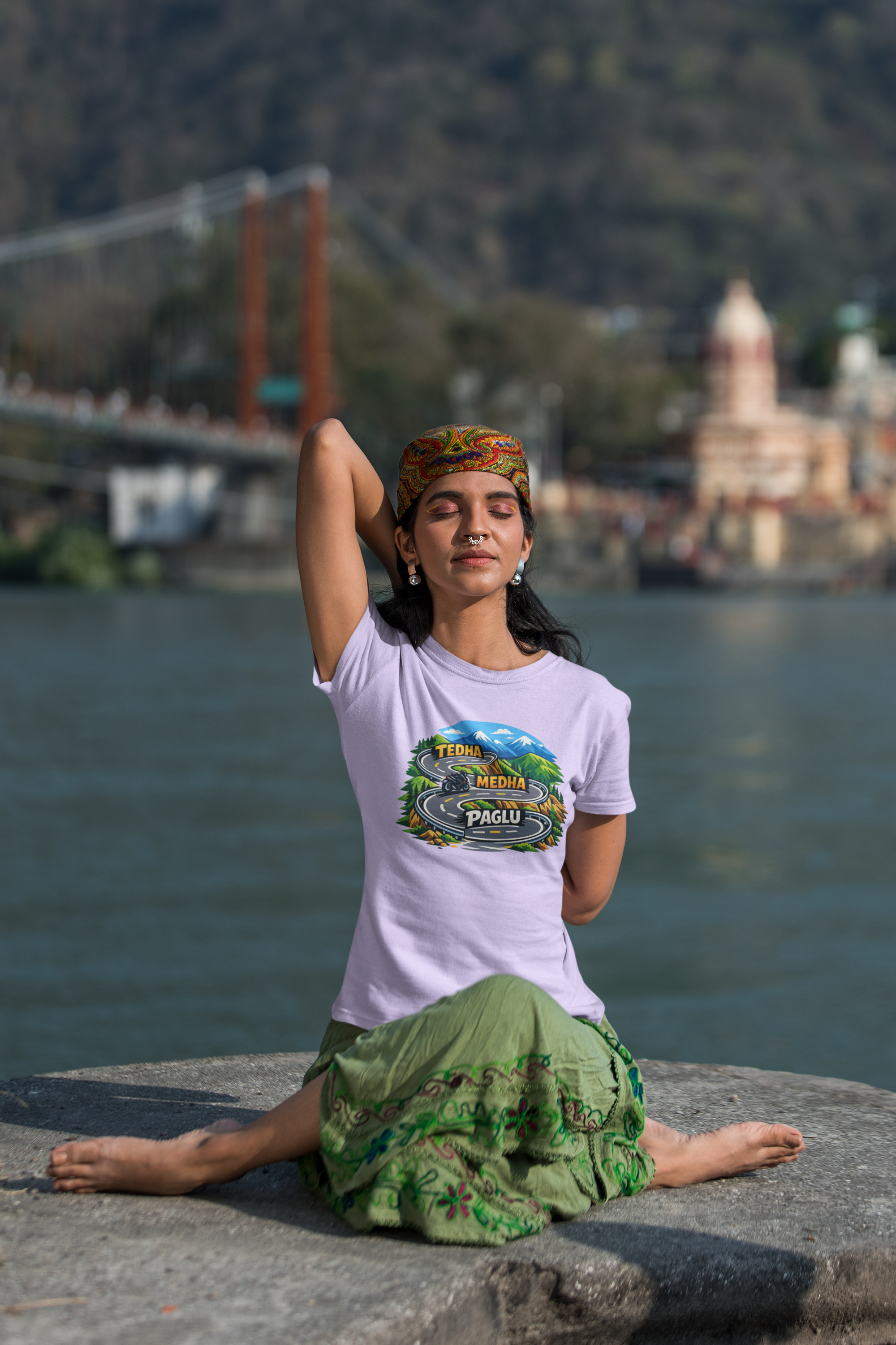 Tedha Medha Paglu Travel T Shirt